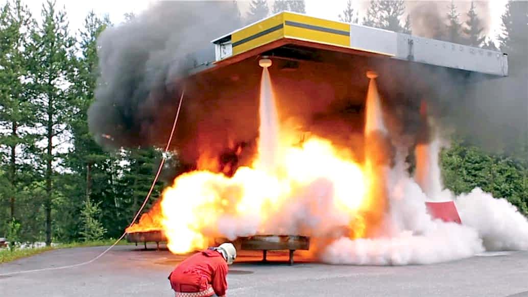 Порошковое пожаротушение