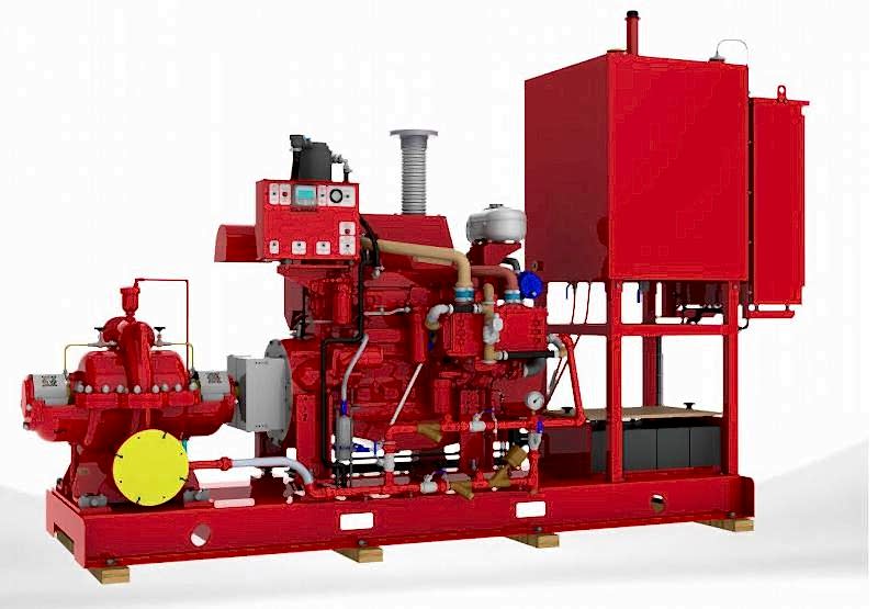 Насосная станция пожаротушения